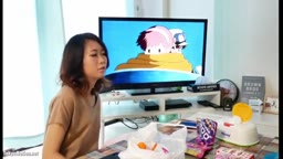 【個人撮影】人妻 はづき 32歳 自宅内子供の前でフェラ 口内射精後ザーメン歯磨き