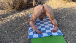 Outdoor YOGA session