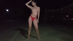Dancing On The Street Only In Panties