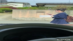 追跡　パンチラ②