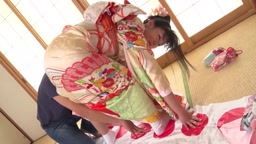 着物娘と新春ひねりゲーム 須藤奈子 森咲夏穂