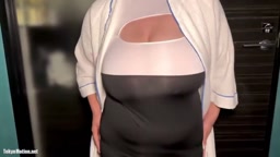 Ｋカップの童顔美女はパイズリと乳首舐め手コキで搾精してくる変態でした