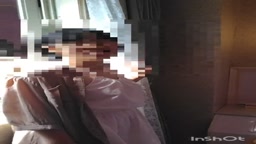 ラブホ窓から露出