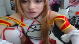 371) 洋物コスプレオナニー