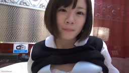貧乳パイパン制服ショートカットJK痴女
