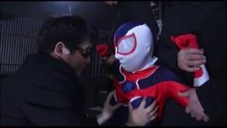 調教 アクメ マスク 拘束  全裸 フェラ