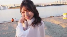流川莉央 大きな目のGカッフ爆乳美女上目遣いフェラ超ハートFUCK中出し3連発