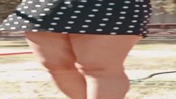 Asian Wife Upskirt Washing Day