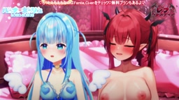 【🔴Wフェラ】意地悪すぎる女の子二人のしこしこサポート♥