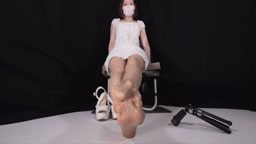 パンストつま先