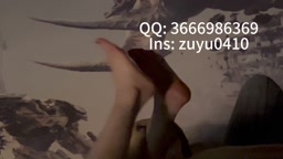 Waiting to eat her feet