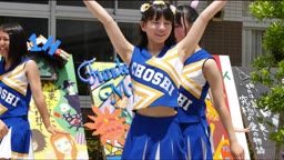 祭りだチア vol.58 ありえない!!純白の生P！第二弾!! ひまわりカチューシャのお嬢さん！チアダンス