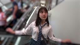 露出・美人JK食い込みPチラ