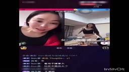 抖音河北網紅 然後的然 直播PK放飛自我 現場脫衣全裸驚呆粉絲