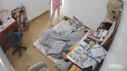 子供の横で寝起きセックス