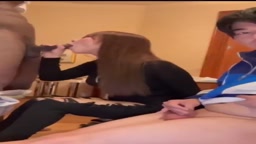 [無修正]  黒人と寝取られ NTR