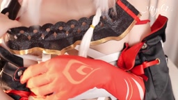 Misaki Suzuki - cosplay Changli - Wuthering Waves (2)