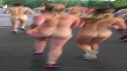 A lot of Canadian hotties running naked , lol , imagine this happening in Osaka