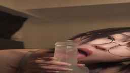 こばたま　擬似フェラ