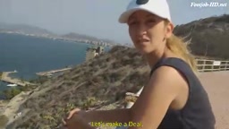 Captured and foot fucked