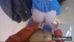 French Amateur Adult Video: Prise Contre un Blockhauss