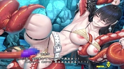 Taimanin RPGX [Golden Embraced in Black Robe] Jigokumaru Akira Scene