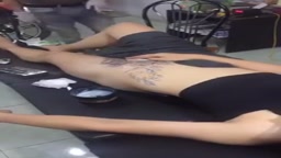 tattoo session