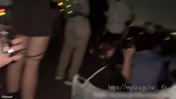 なつのおもいで🤍花火みにいったときのやつ その後は首絞められすぎてまったく記憶ないやつと、、 青舌でのあにゃ@_noanya__と2人でせめたやつ^..^♩  かわいい浴衣のわたしをい