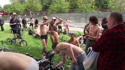 World Naked Bike Ride in London
