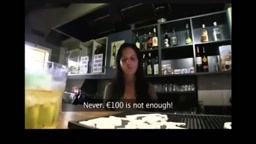 Barmaid Blows and Bangs for Cash
