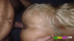 Amateur Blonde Babe in Doggy Style