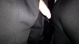 Encoxada yoga pants she felt and wanted