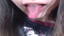 最後にちょこっとだけヨダレたらそうかな♡