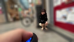 人生初の羞恥プレイでまさかのエロスイッチオン！素人美少女とリモコンバイブお散歩人混みの中ビクビク震えてイキまくってしまう女子たち！かなさんまいさん