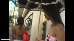 n48-49 女4人ハワイ旅の2人と生ハメ3P×2セット4連発!!!!リゾートを利用しハメまくり!!未公開含むオリジナル版!!