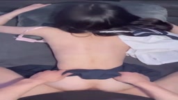 JO バックで押し付けガン突き