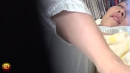 Voyeur masturbation in pajamas