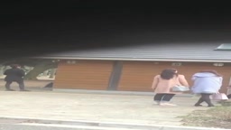 おしっこ我慢　行列　途中離脱前