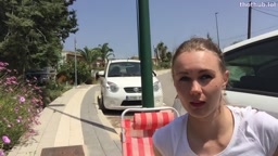 IR Masturbate chair on the sidewalk