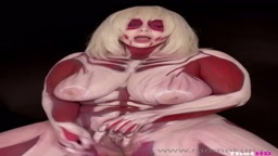 女型の巨人　コスプレ　オナニー