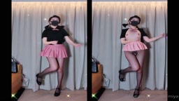 ライブチャット 露出 自撮り オナニー ノーパン ダンス