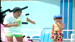 さんま大先生　水中運動会