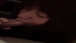 恥ずかしがる美人なパパ活女子にフェラさせた2 無修正　個人撮影