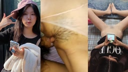 Korean Cutie WooHyun Takes a Stocking Fuck in Home