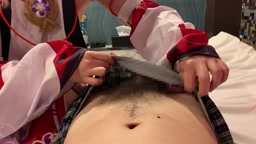 神子さん装束 パイズリ