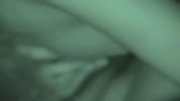深夜の車内