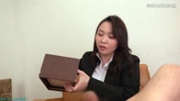 《モザイク破壊）エリート秘書