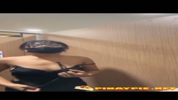 Public Pinay Masturbates At Bathroom