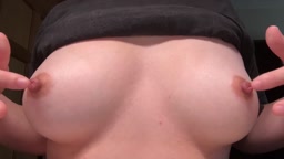 オホ声乳首オナニー