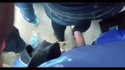 Encoxada thick milf in public- she knows